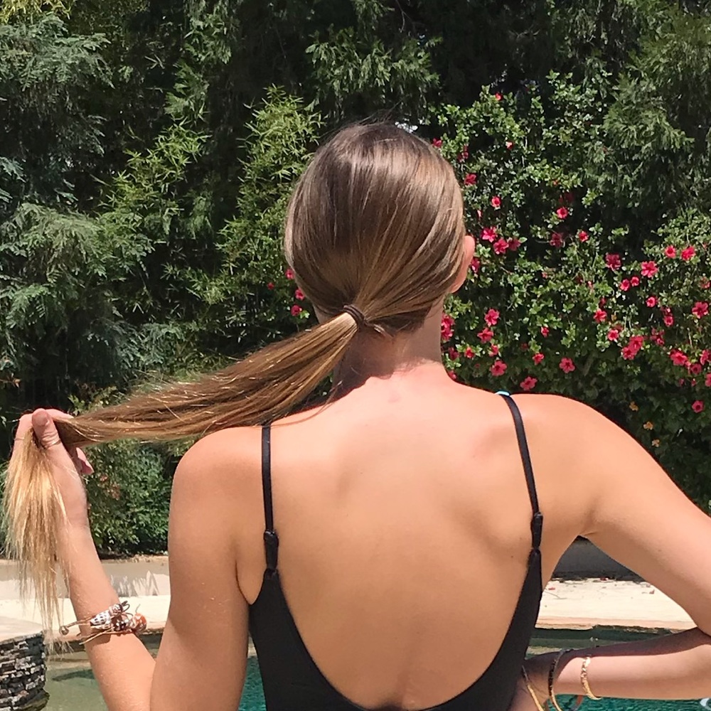 VICTORIAS SECRET Strappy Palm One Piece Swimsuit - Picture 12 of 12